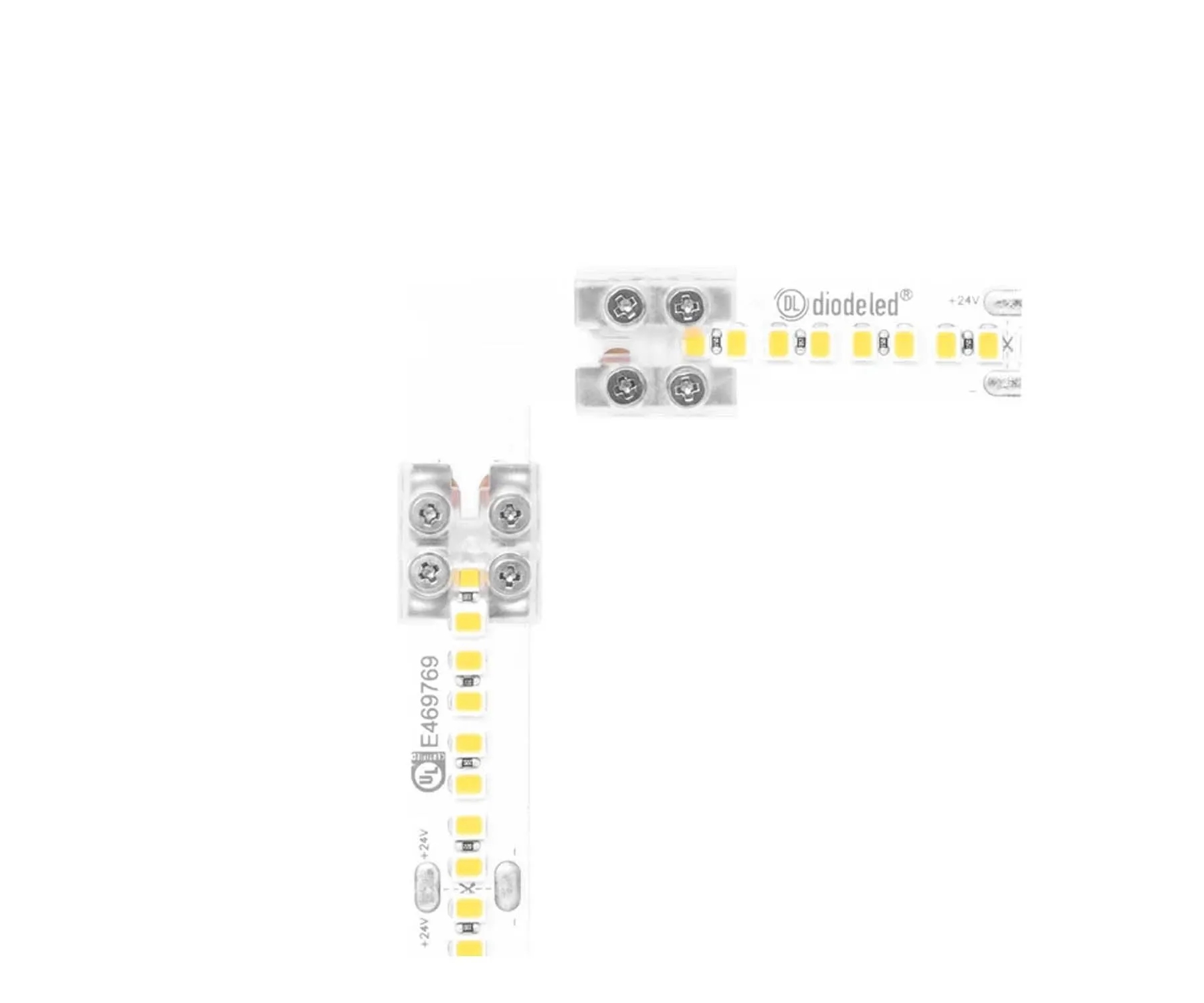 12mm 90 Degree Tape to Tape Terminal Block Connector for Valent X Strip Lights