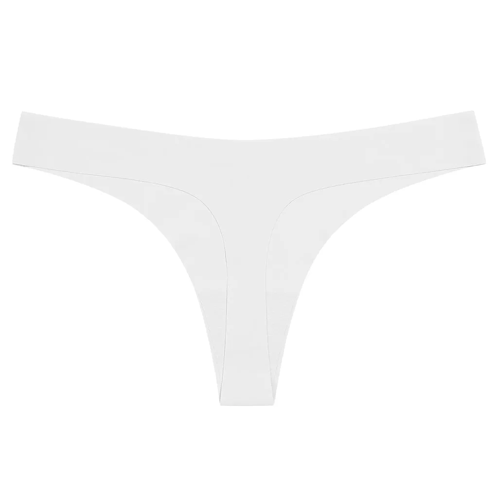 3 Pack Seamless Panties - Hipster Thongs