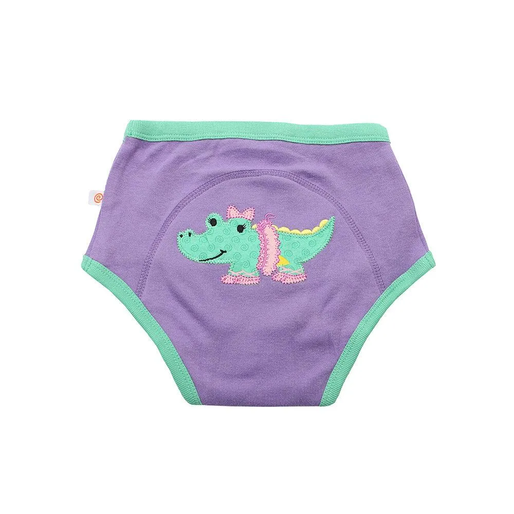 3 Piece Organic Potty Training Pants Set - Girls - Ballerina Gals