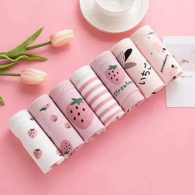 7PCS Cotton  Panties for Women and Girls