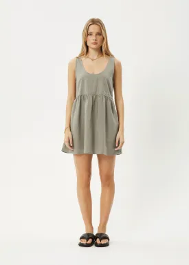 AFENDS Womens Jesse - Mini Dress - Olive