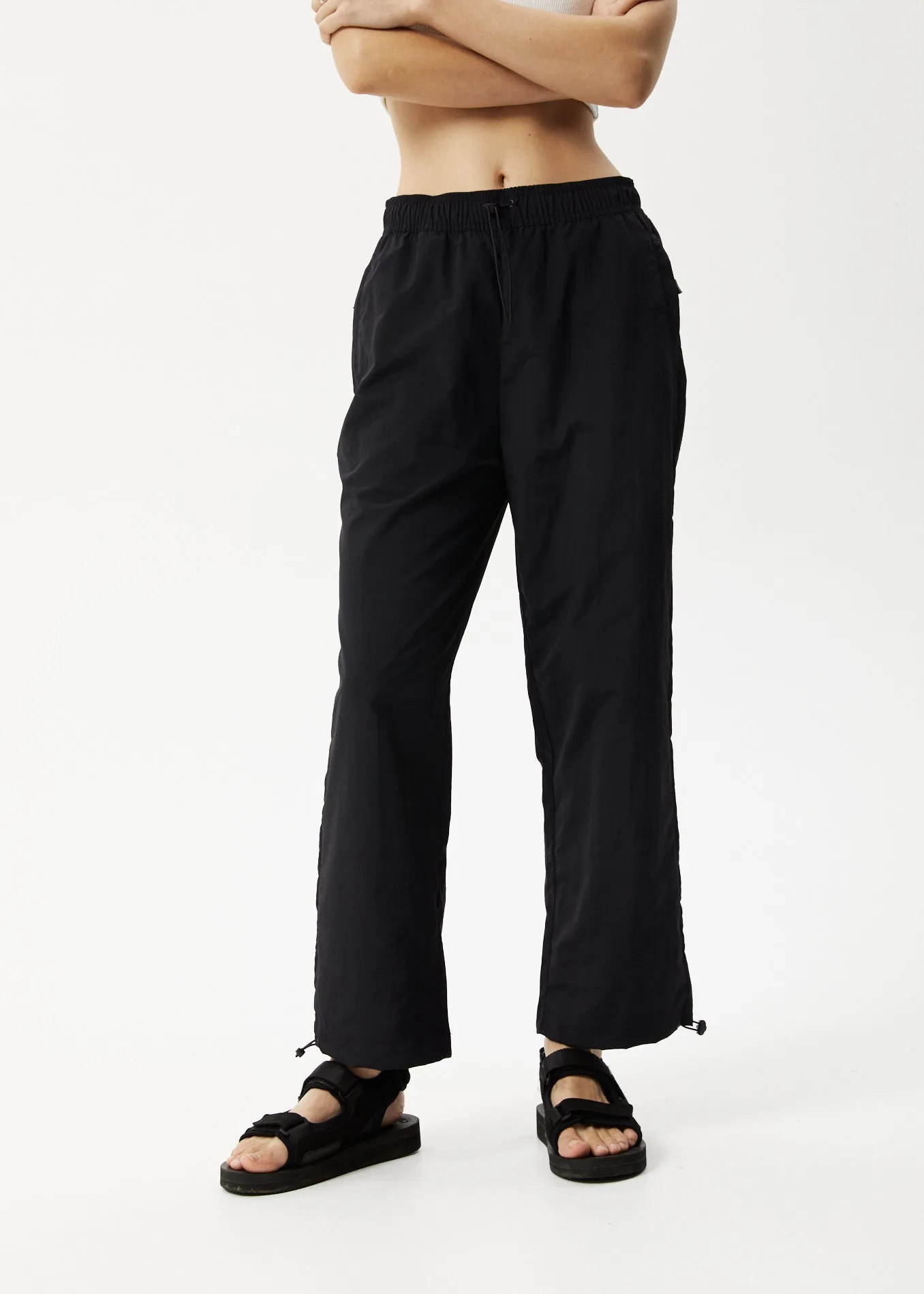 AFENDS Womens Octave - Spray Pants - Black