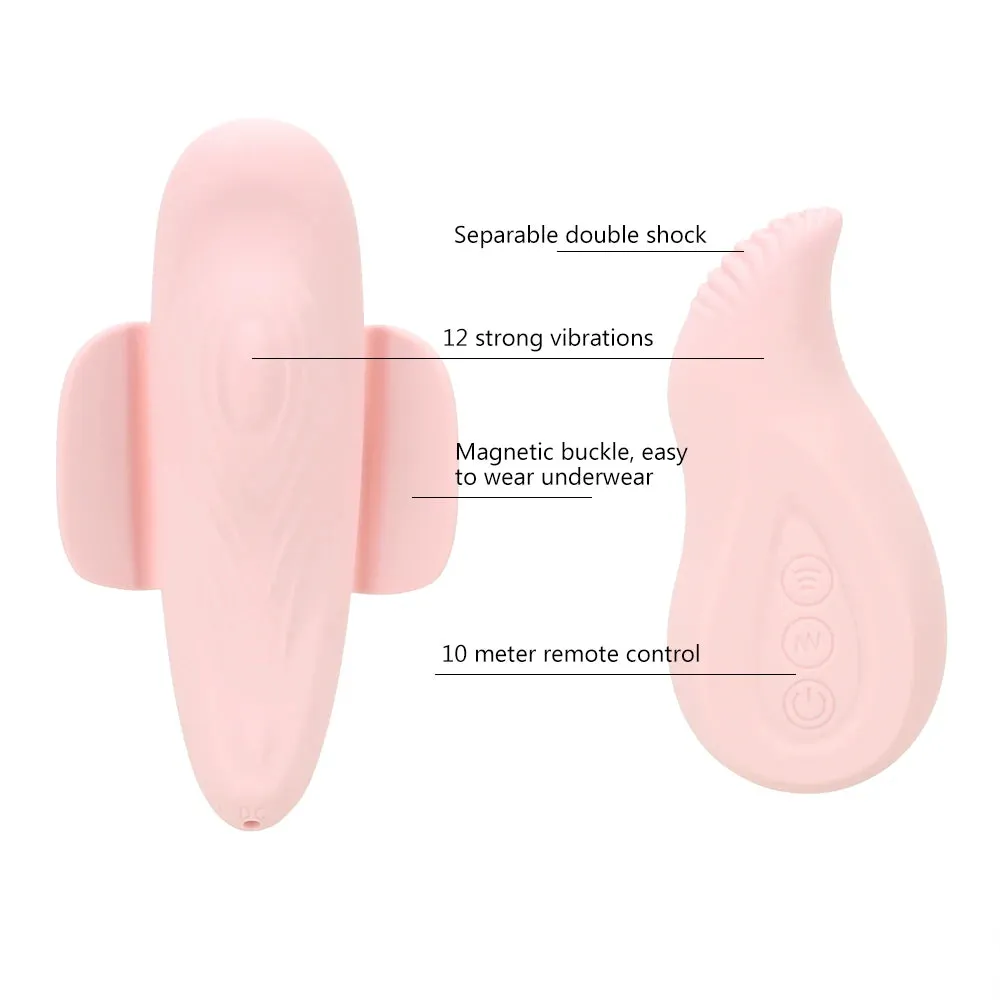 APP Controlled Vibrating Panties - Wearable Clitoral Panty Stimulator Women Vibrator