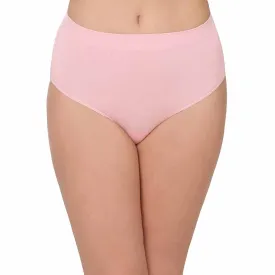 B-Smooth High Waist Full Coverage Everyday Wear Brief Panty - Light Pink