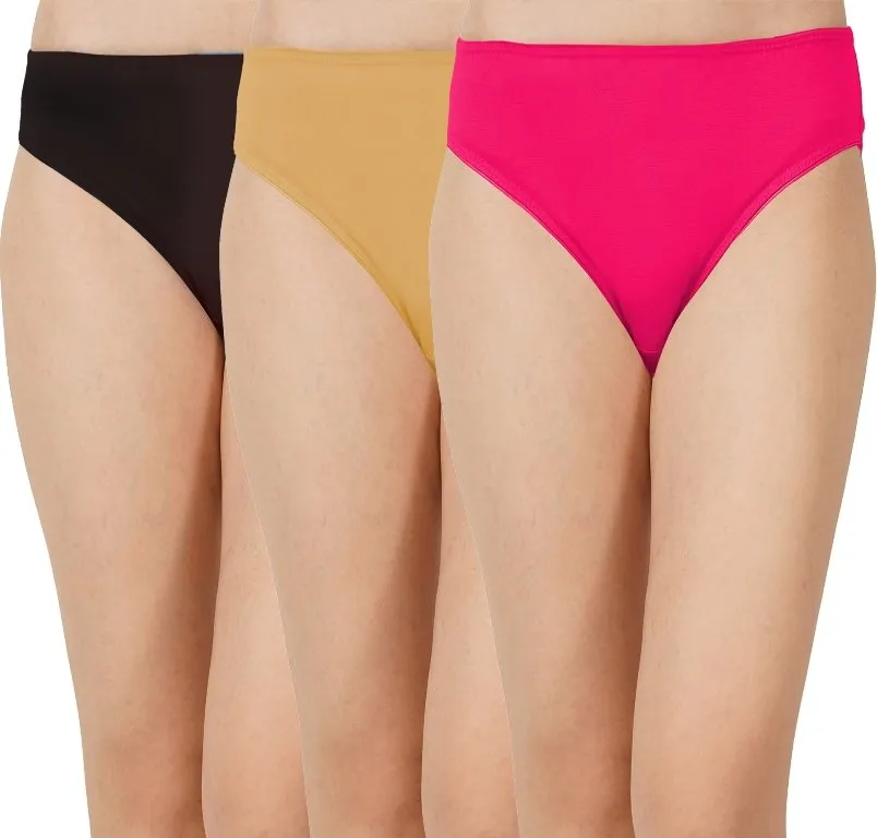 Bamboo Fabric Panty Set For Girls | Pack of 3