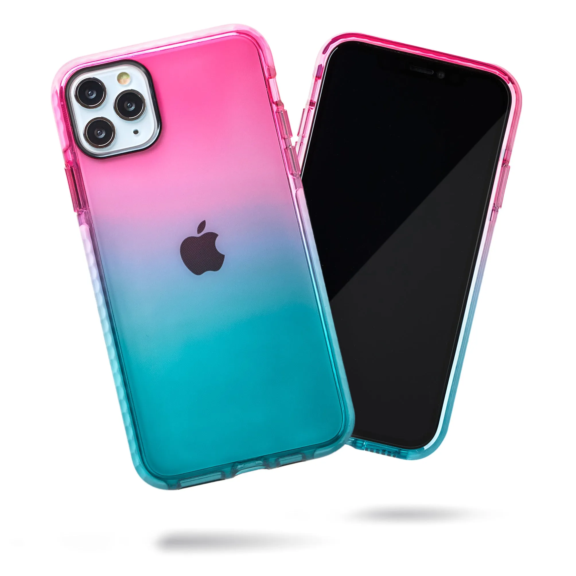 Barrier Case for iPhone 11 Pro Max- Blue n Pink Gradient Sunset