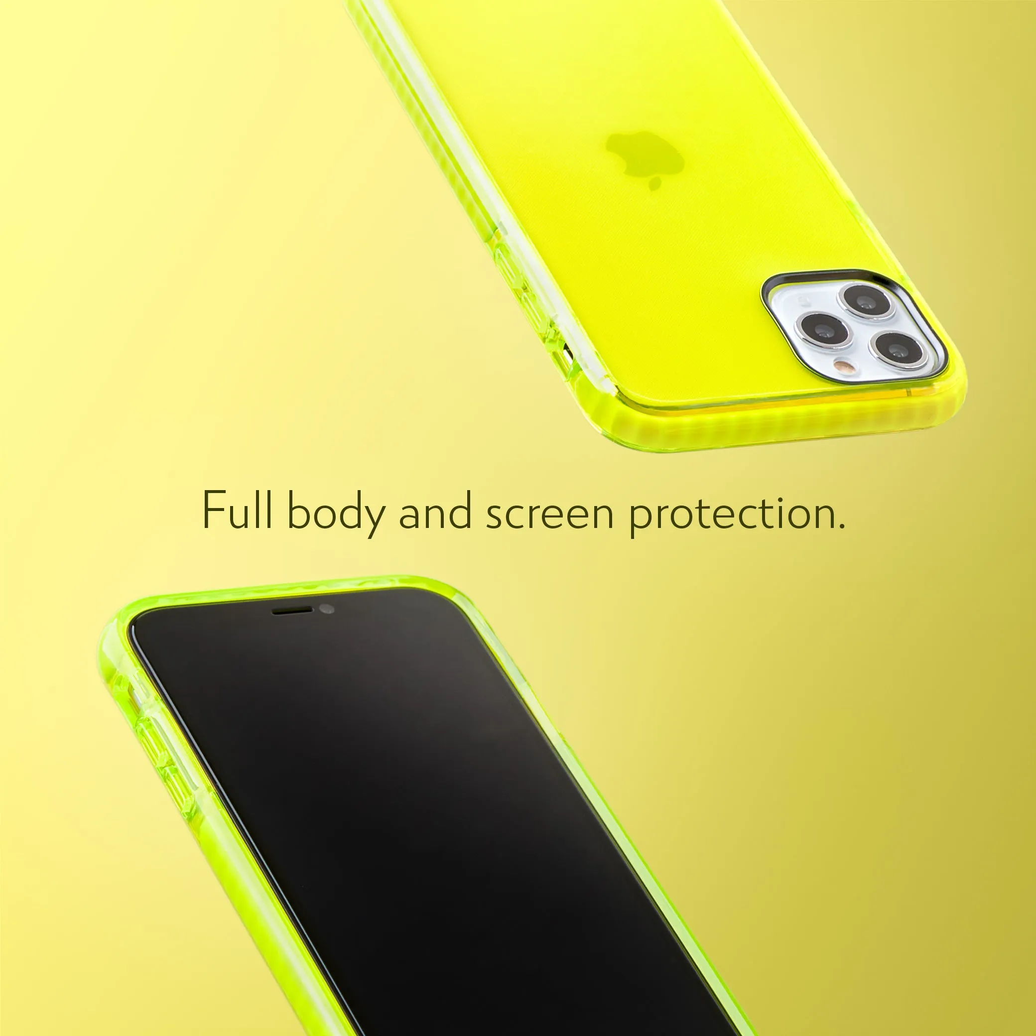 Barrier Case for iPhone 11 Pro Max- Hi-Energy Neon Yellow