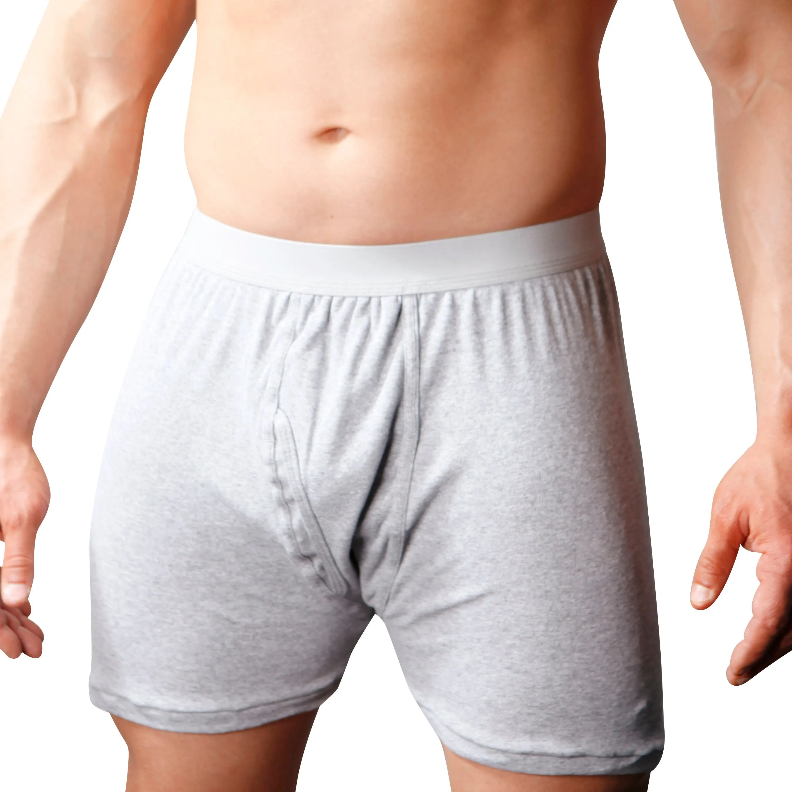 Big Man's Cotton Boxer Brief (4-Pack)