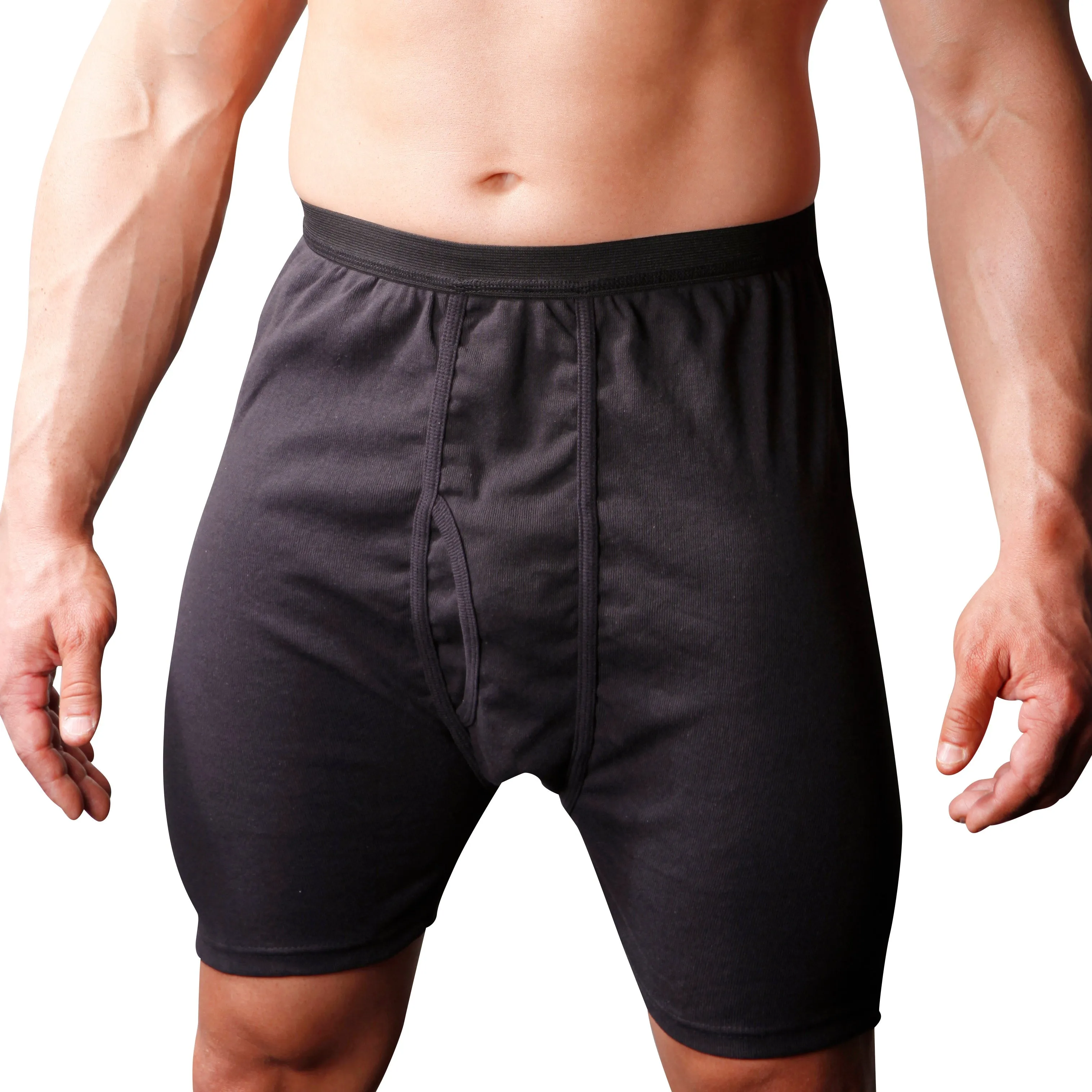 Big Man's Cotton Boxer Brief (4-Pack)