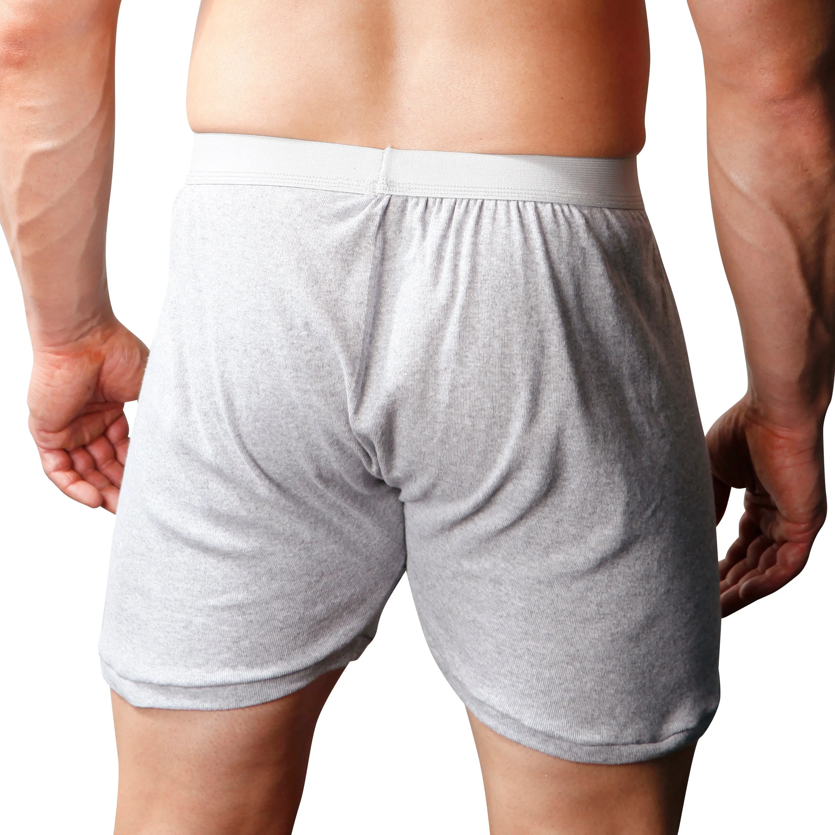 Big Man's Cotton Boxer Brief (4-Pack)