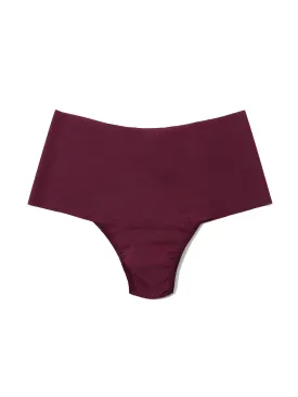 BreatheSoft® High Rise Thong Dried Cherry Red Sale