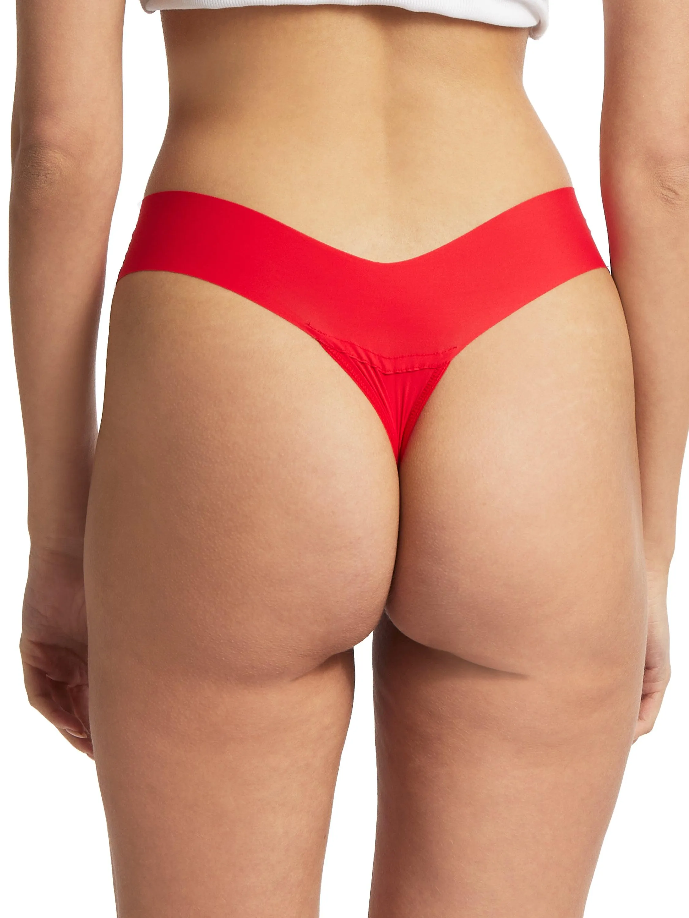 BreatheSoft® Natural Rise Thong Sleigh Queen Red