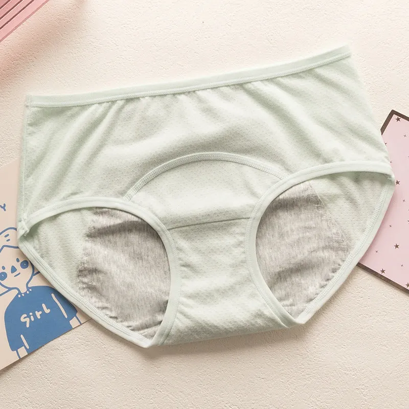 Cartoon Student Development Menstrual Period Panties