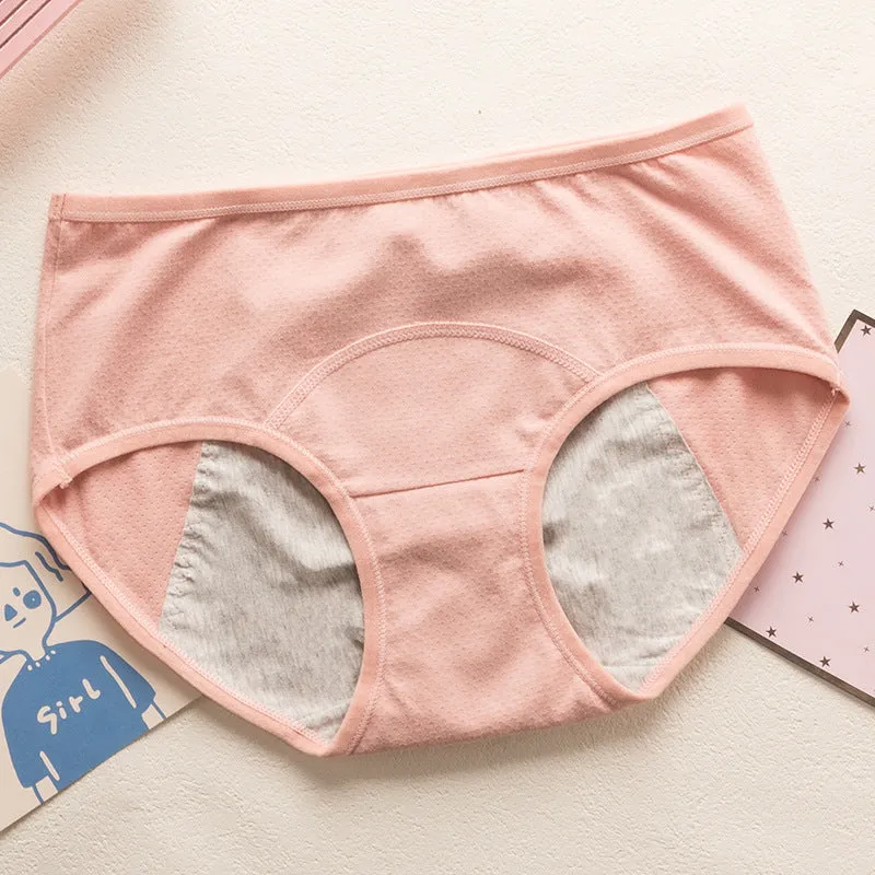 Cartoon Student Development Menstrual Period Panties