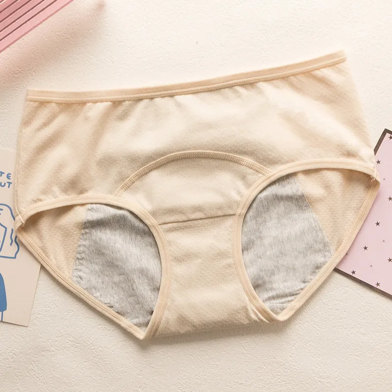 Cartoon Student Development Menstrual Period Panties