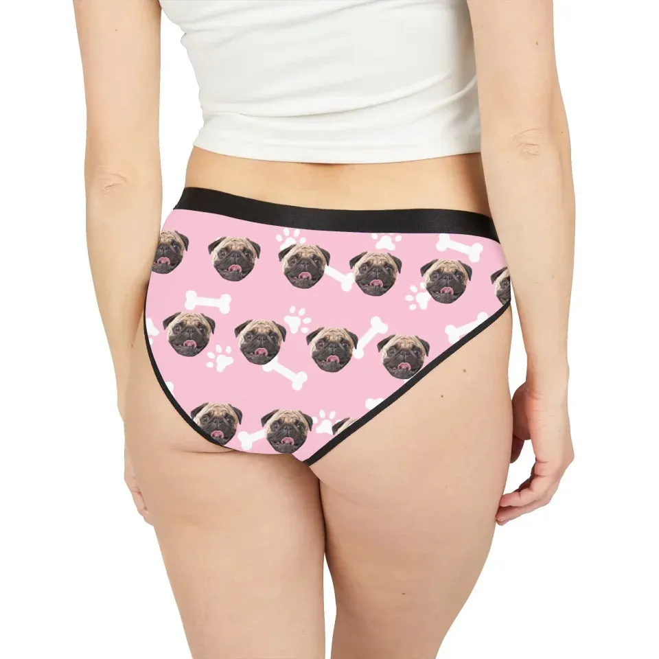 Custom Dog Bone Woman Underwear