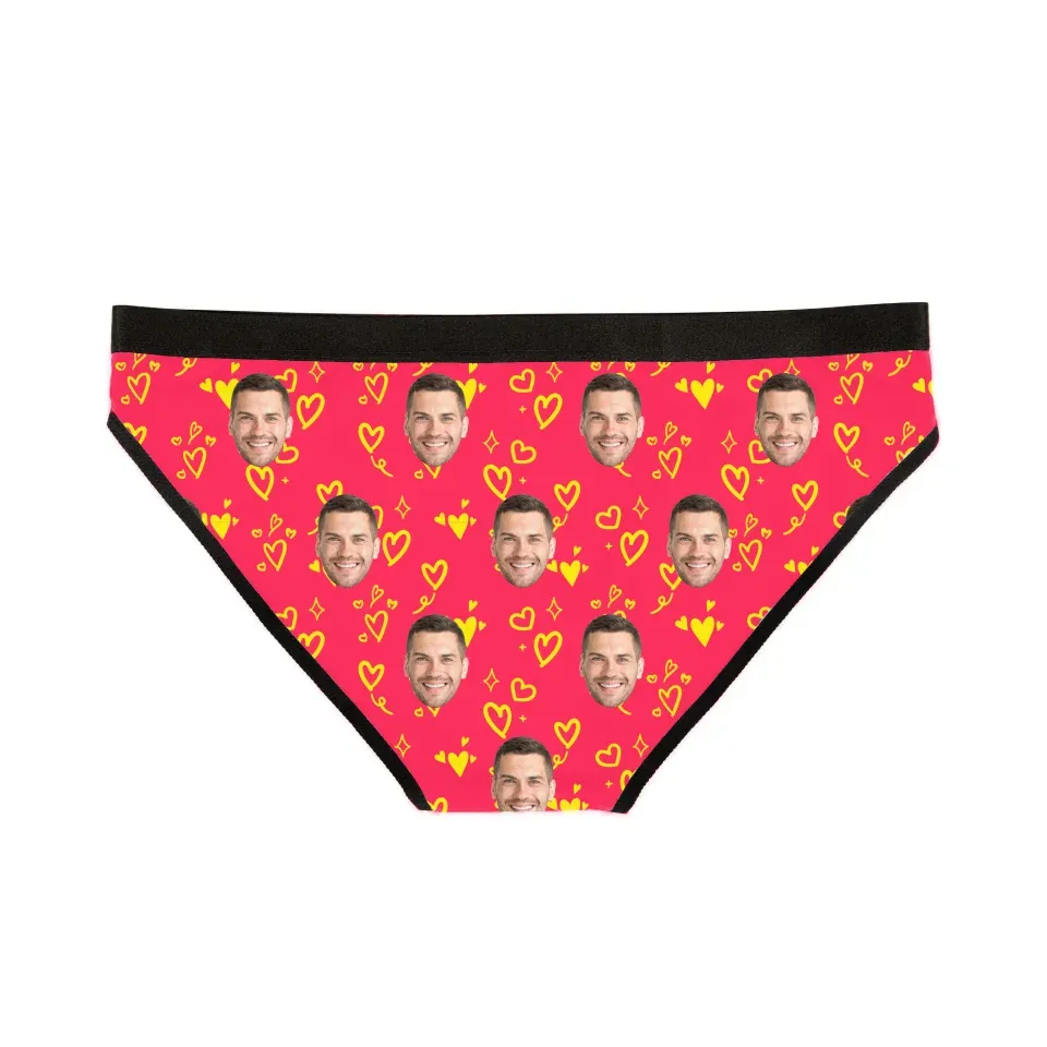 Custom Valentines Woman Underwear