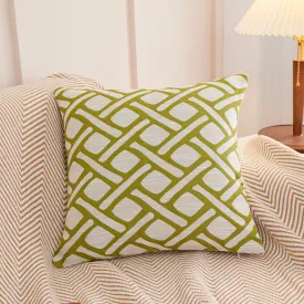 Geometric Links Accent Decorative Pillow (With insert)