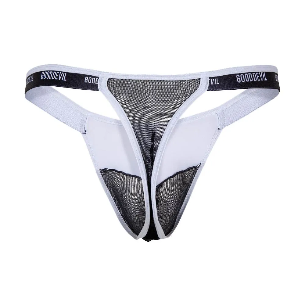 Good Devil Translucent elastic Thong for men GDK073