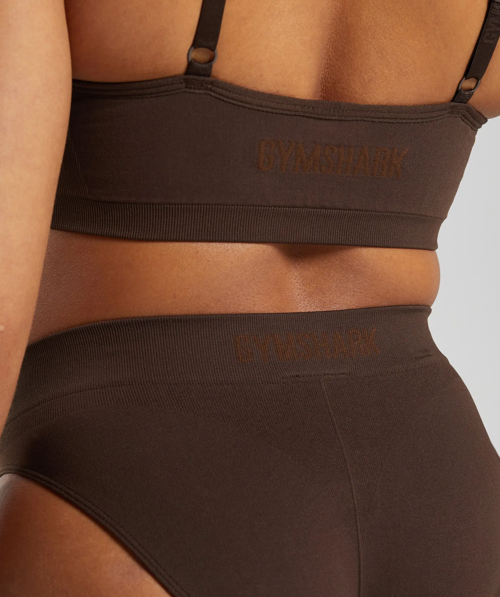 Gymshark Seamless Brief - Archive Brown