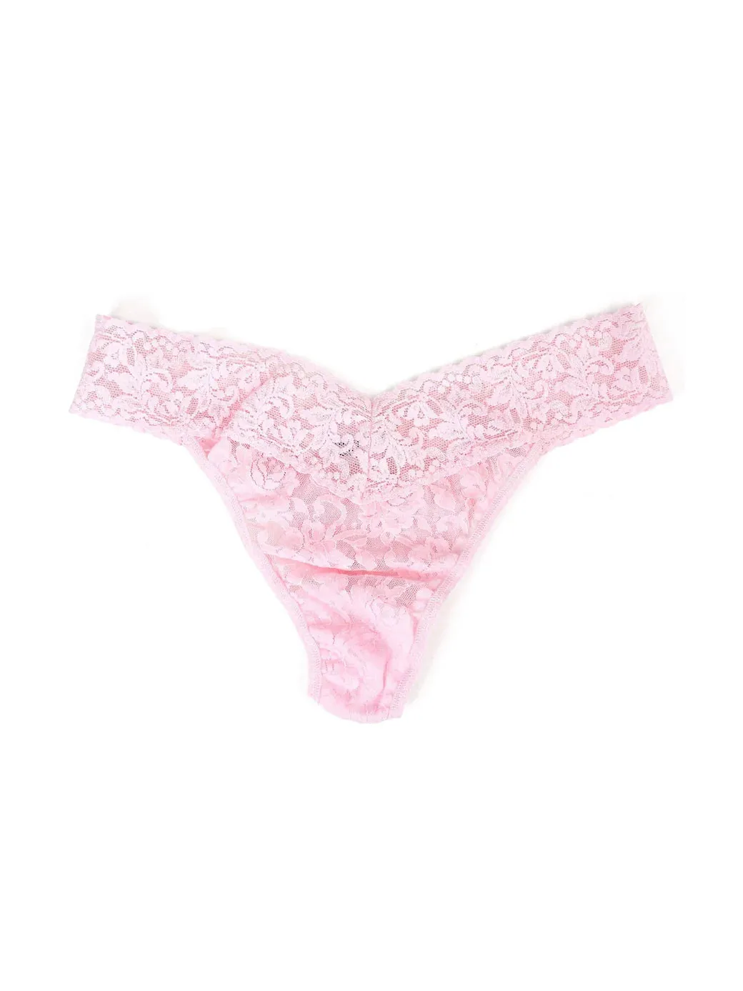 Hanky Panky Signature Lace Original Rise Thong - Bliss Pink