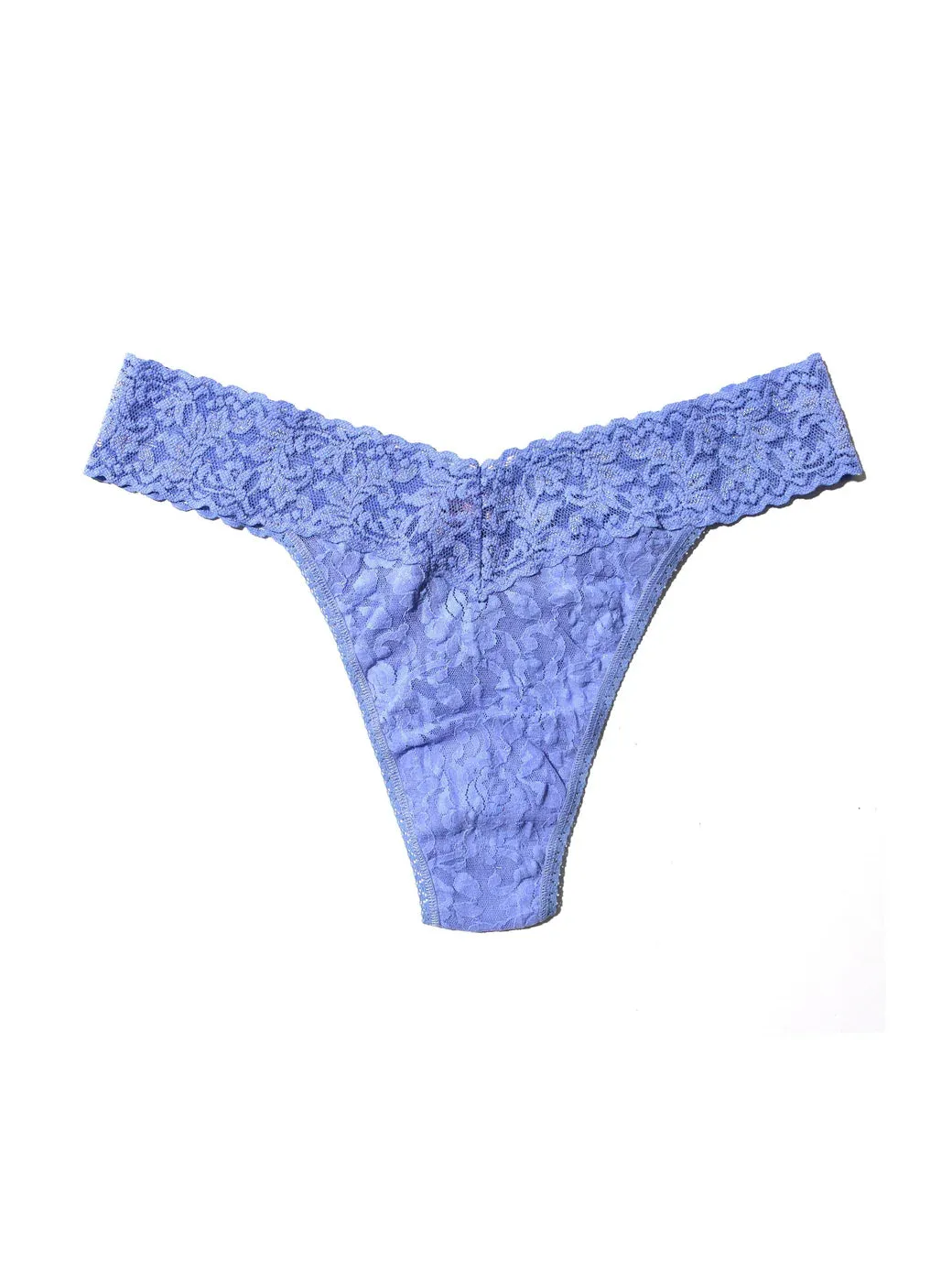 Hanky Panky Signature Lace Original Rise Thong - Cool Water