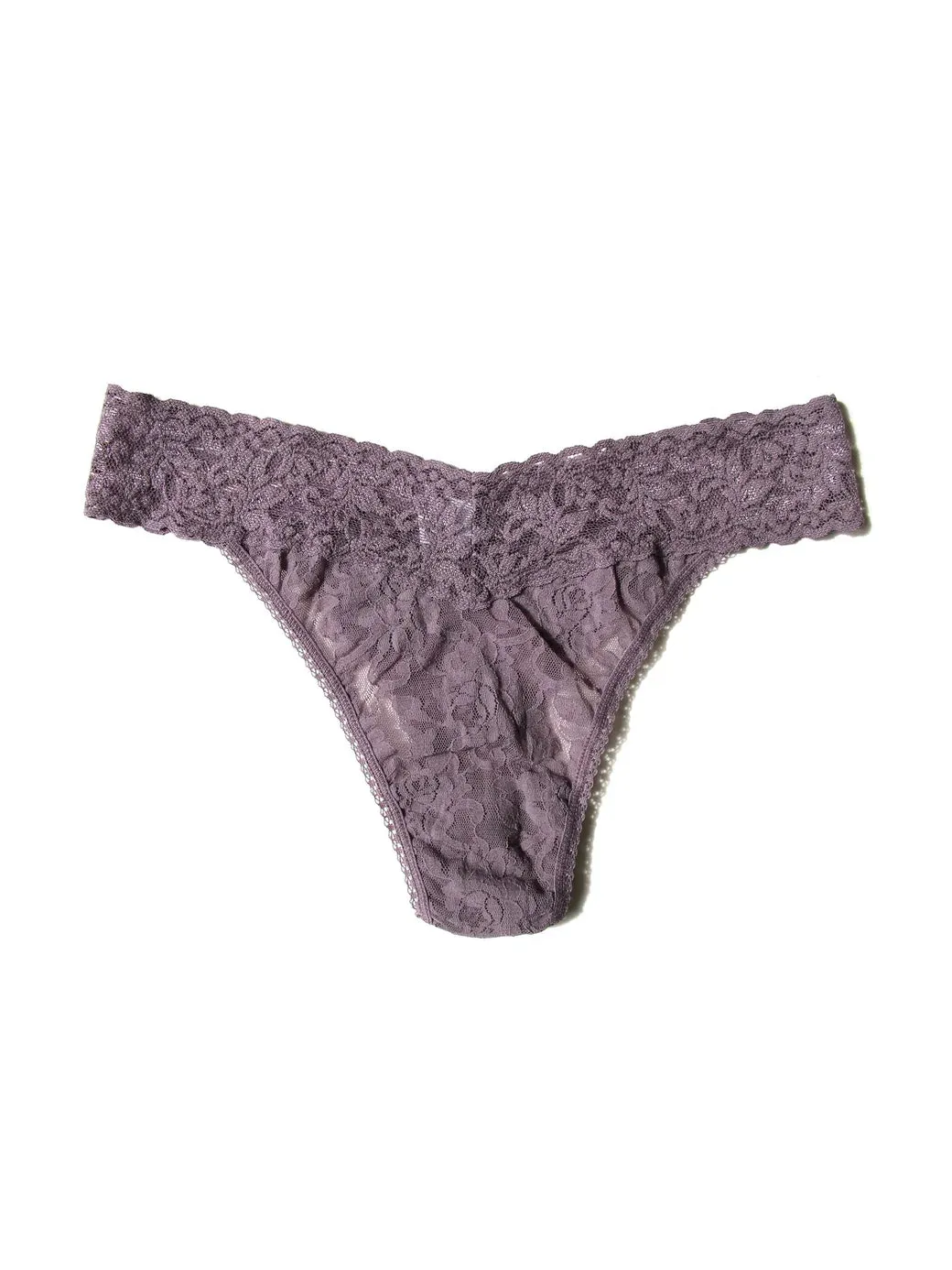 Hanky Panky Signature Lace Original Rise Thong - Dusk