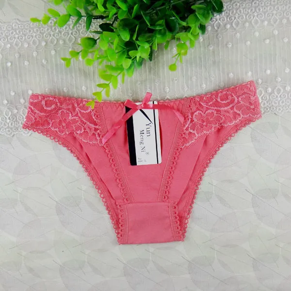 Hot lace Cotton Underwear women briefs 2016 Butt Lifter women underwear bragas thongs sexy women's Panties