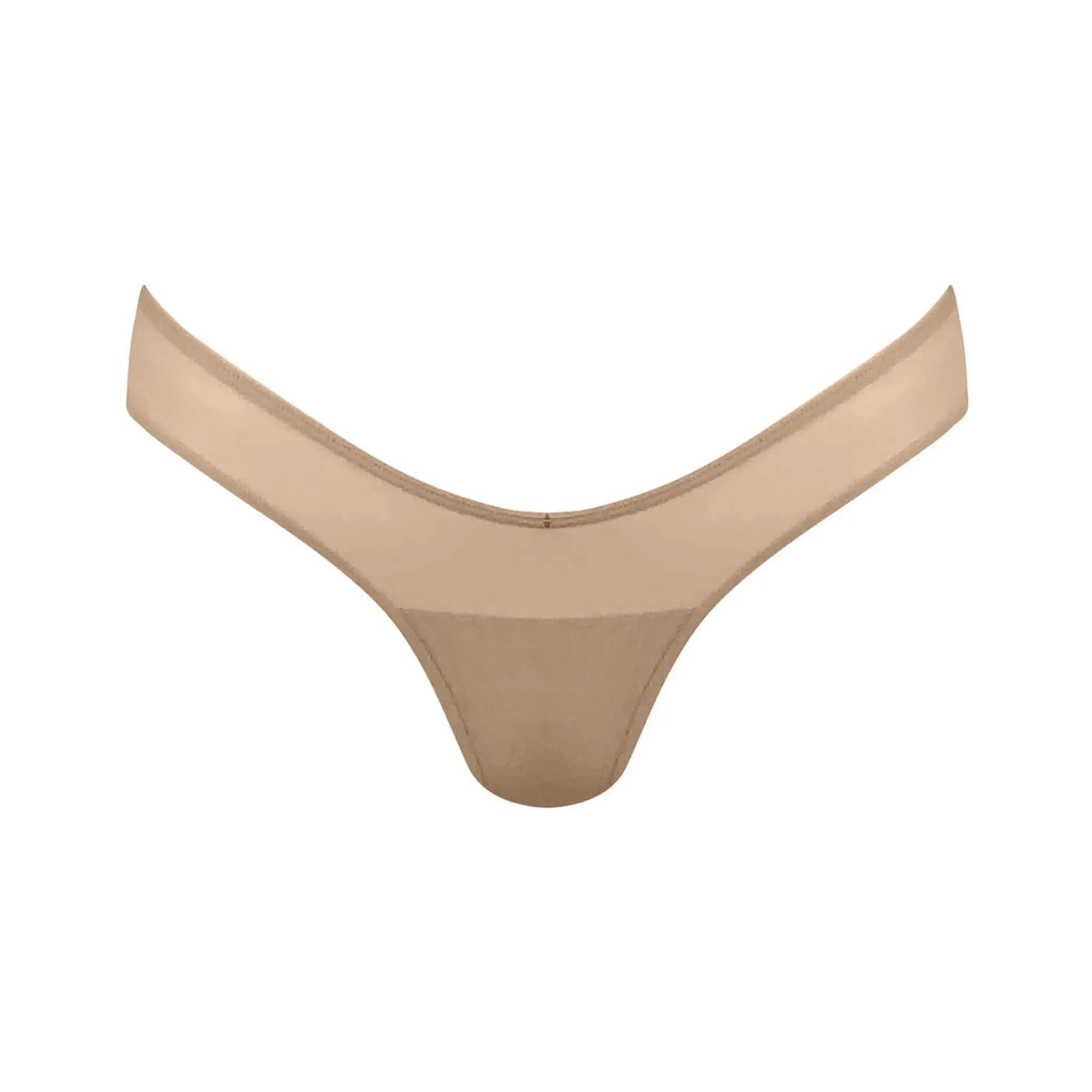 I.D. Line Fine Mesh Nude V-Thong