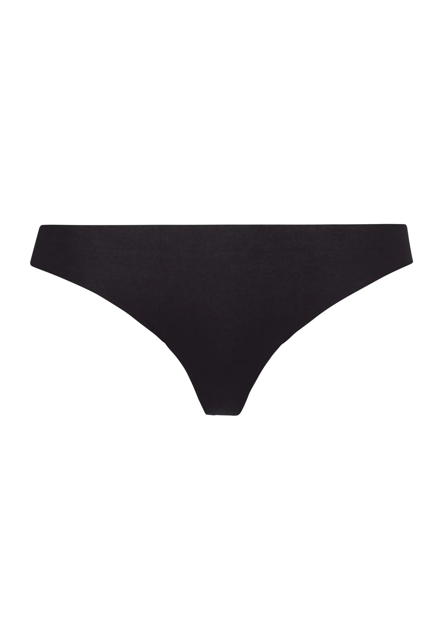 Invisible Cotton Thong | Black 71225-019