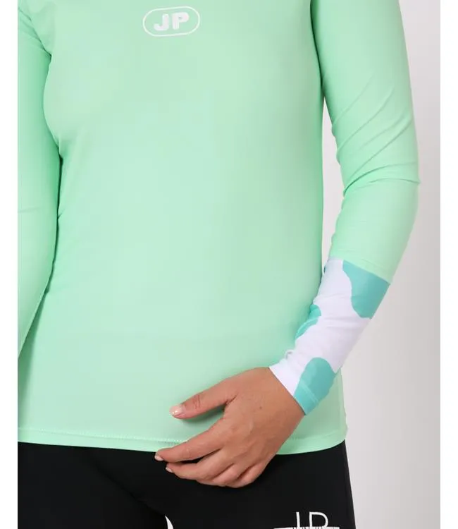 Jetpilot Zahra Womens Long Sleeve Rashie (2024) - Mint