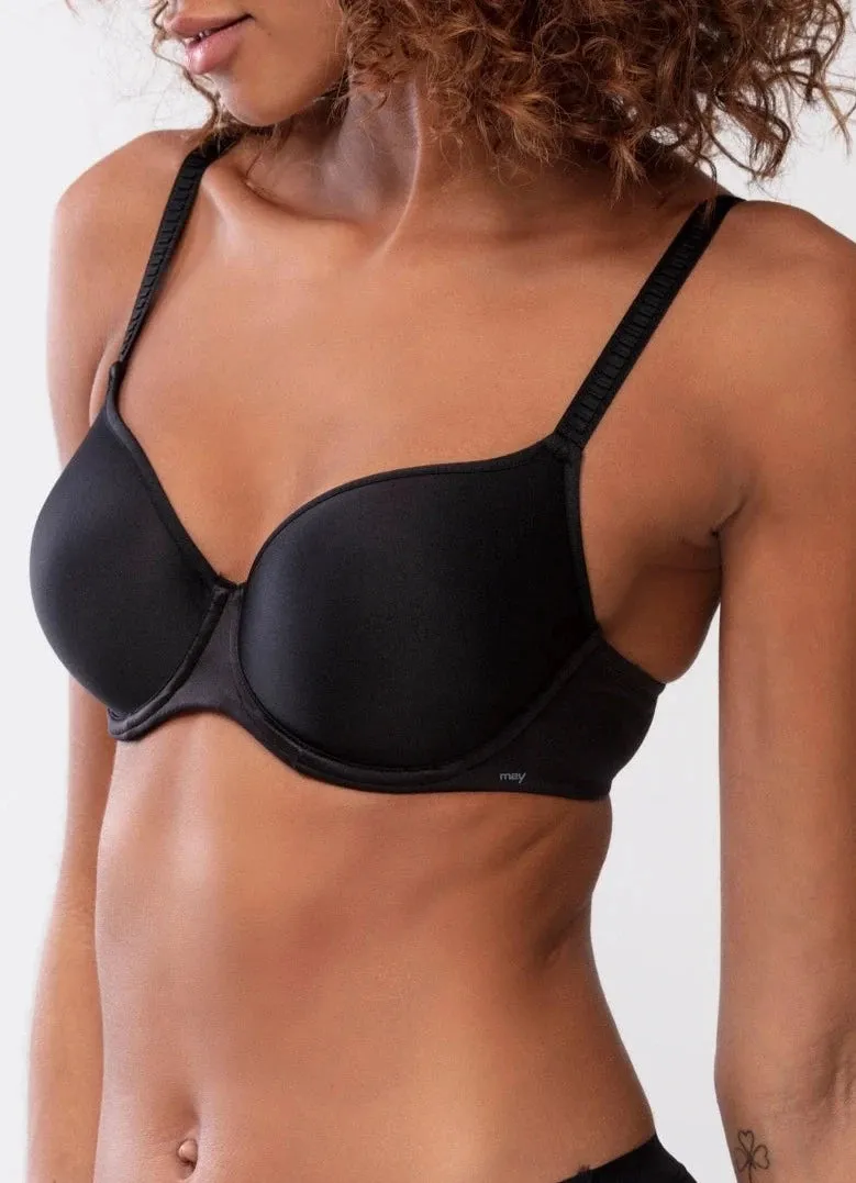 Joan Spacer Bra In Black - Mey