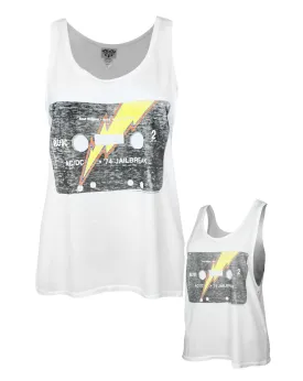 Junk Food AC/DC Jailbreak Cassette Women's Vest