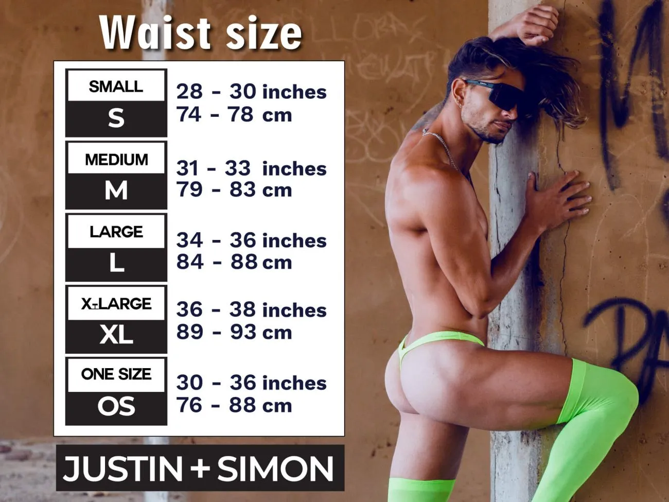 JUSTIN SIMON XSJ02 Classic G-String Bulge Color Metal Green