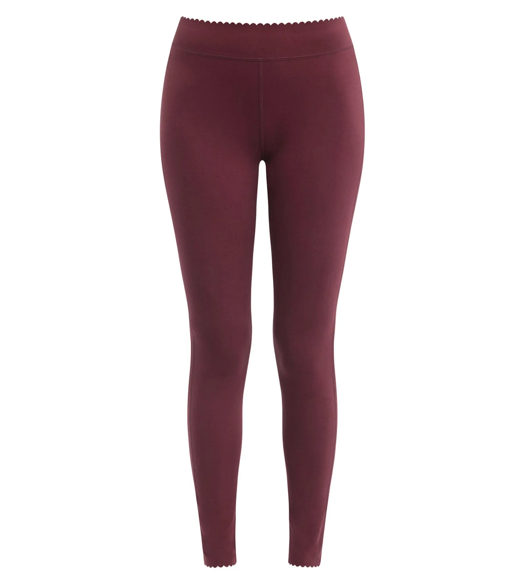 Legging femme opaque en coton stretch Rubis Foncé Body Touch Easy