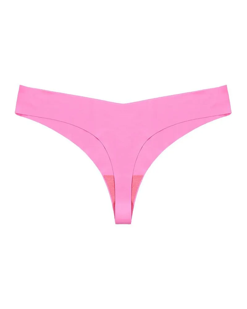 Low Waist Skinny Solid Color Seamless Panties