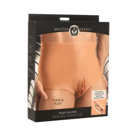 Master Series Pussy Panties Silicone Vagina   Ass Panties Medium