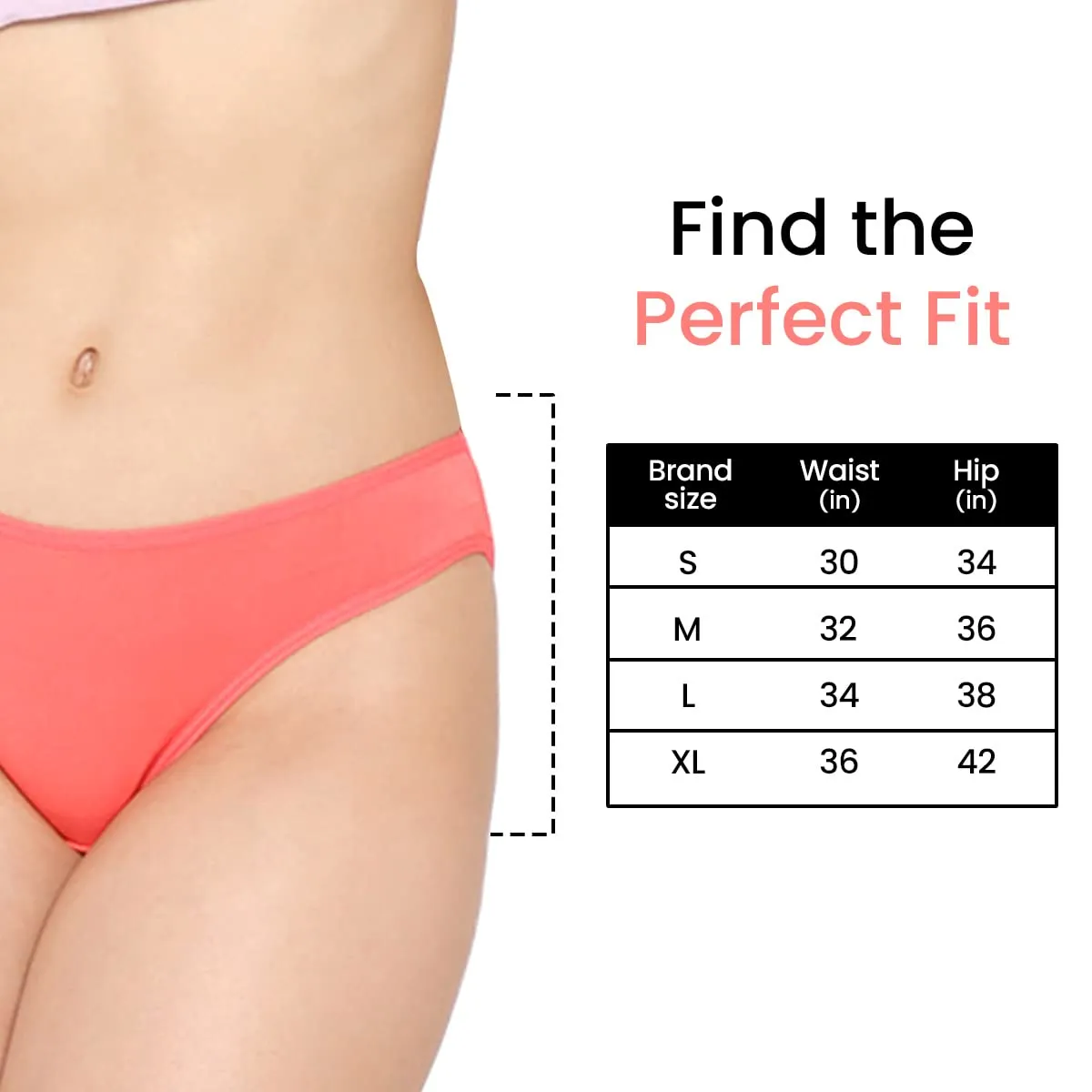 Mush Womens Ultra Soft Bamboo Modal Bikini Brief || Breathable Panties || Anti-Odor, Seamless, Anti Microbial Innerwear (S - Pack of 3, Rose Pink Color)