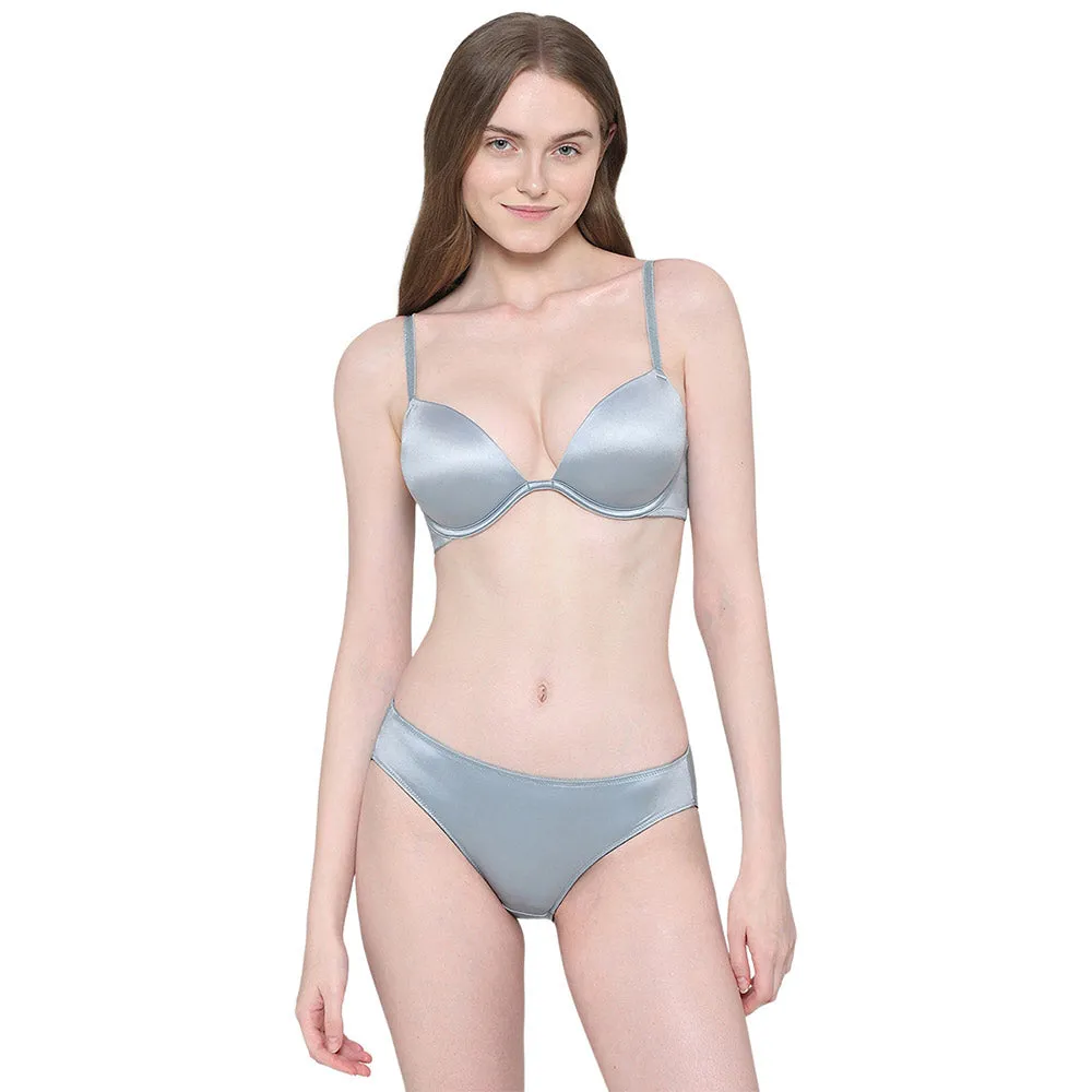 Playful Love Low-waist Medium Coverage Seamless Bikini Panty - Blue