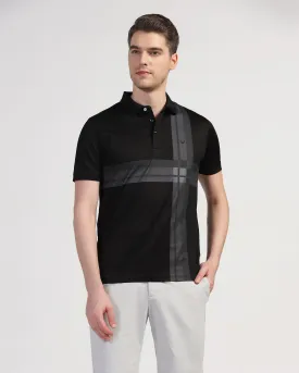 Polo Black Printed T-Shirt - Jaime