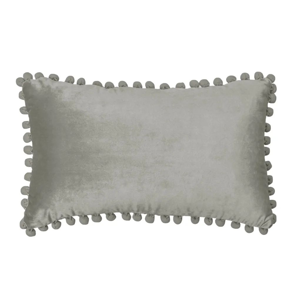 Rectangular Pompoms Throw Pillow(With insert) (Copy)