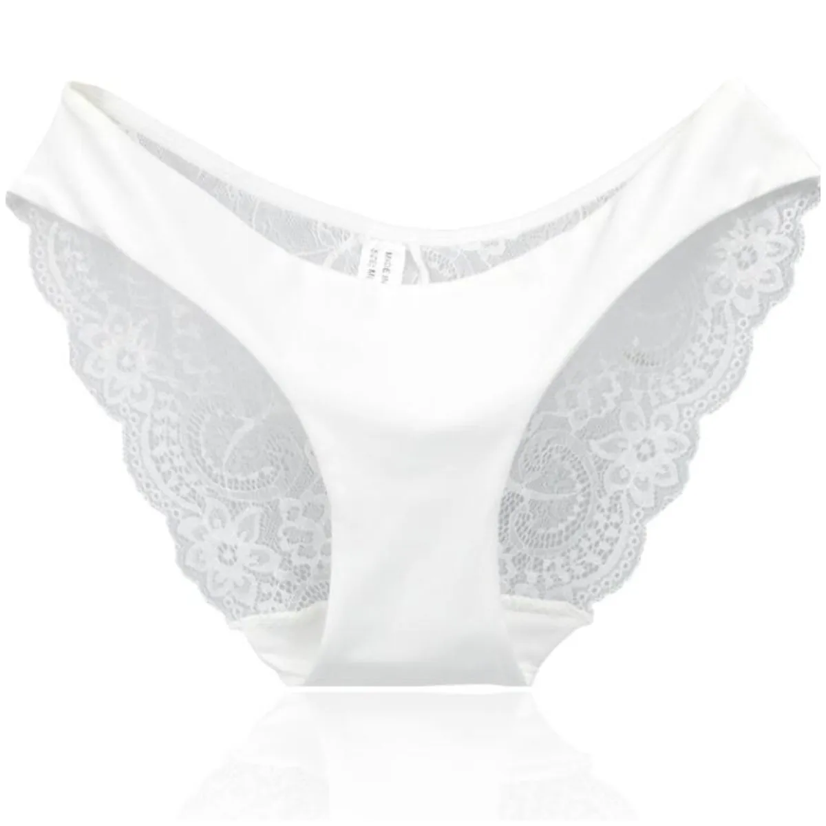 Seamless Lace Low Waist Cotton Panties