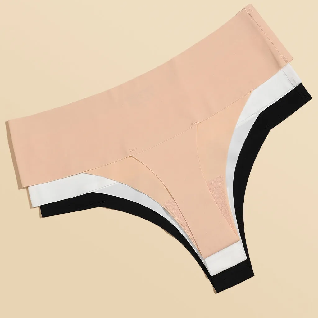 Seamless Panties - Low Rise Thongs