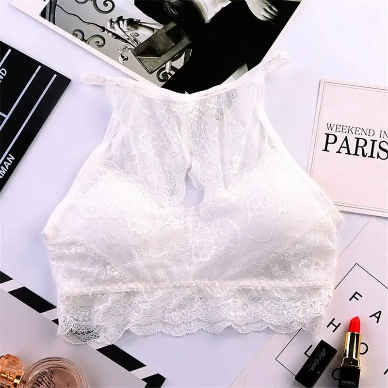 Sexy Lace Bra Underwear Ladies  Women Push Up Seamless Wireless