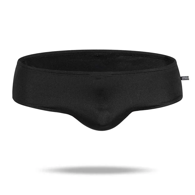 Sexy Mens Solid Contour Pouch Bikini Swimsuit