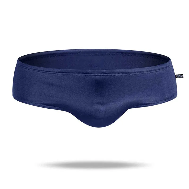 Sexy Mens Solid Contour Pouch Bikini Swimsuit