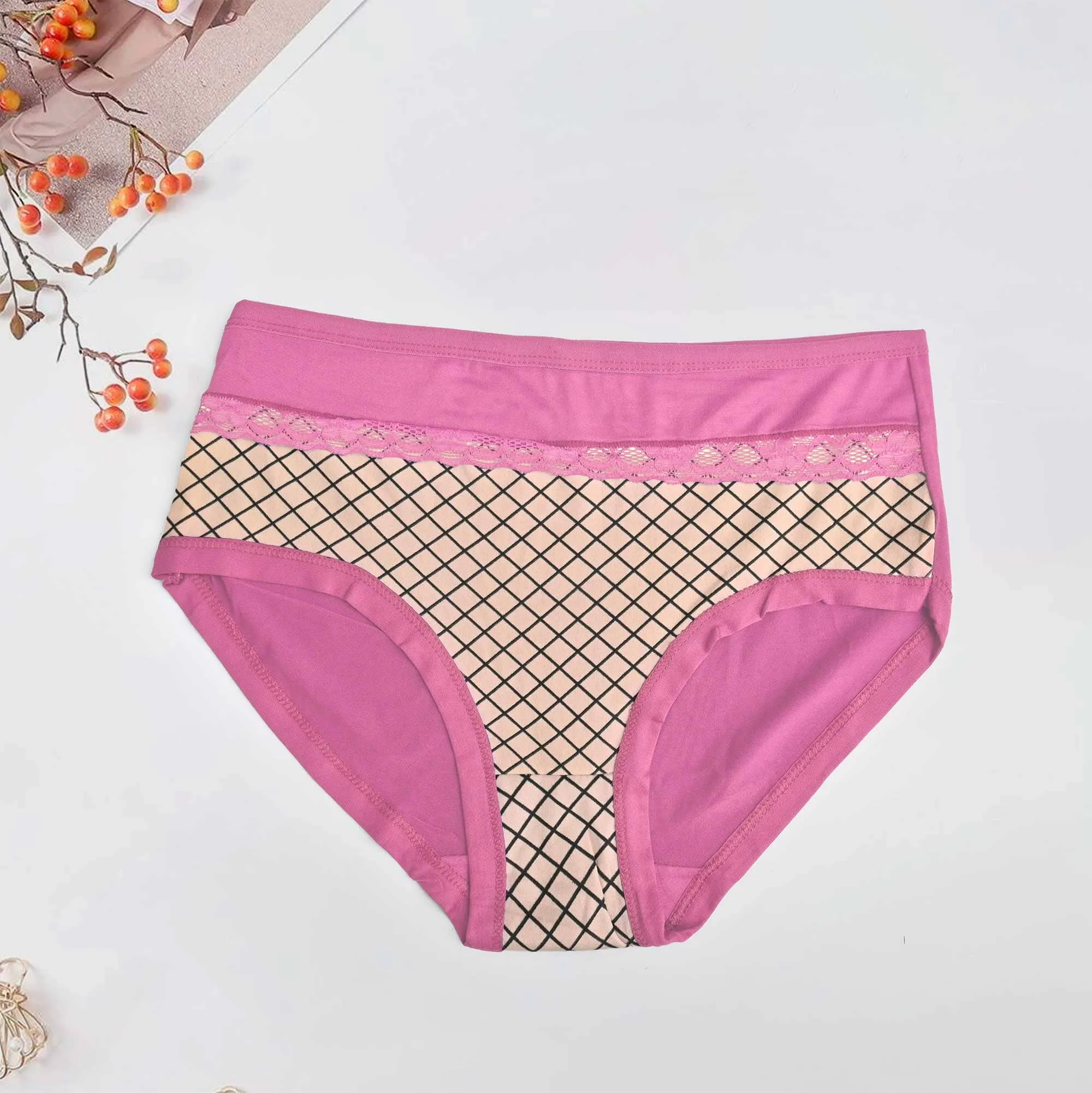 Shuifanxin Women's Lace Design Underwear Panties