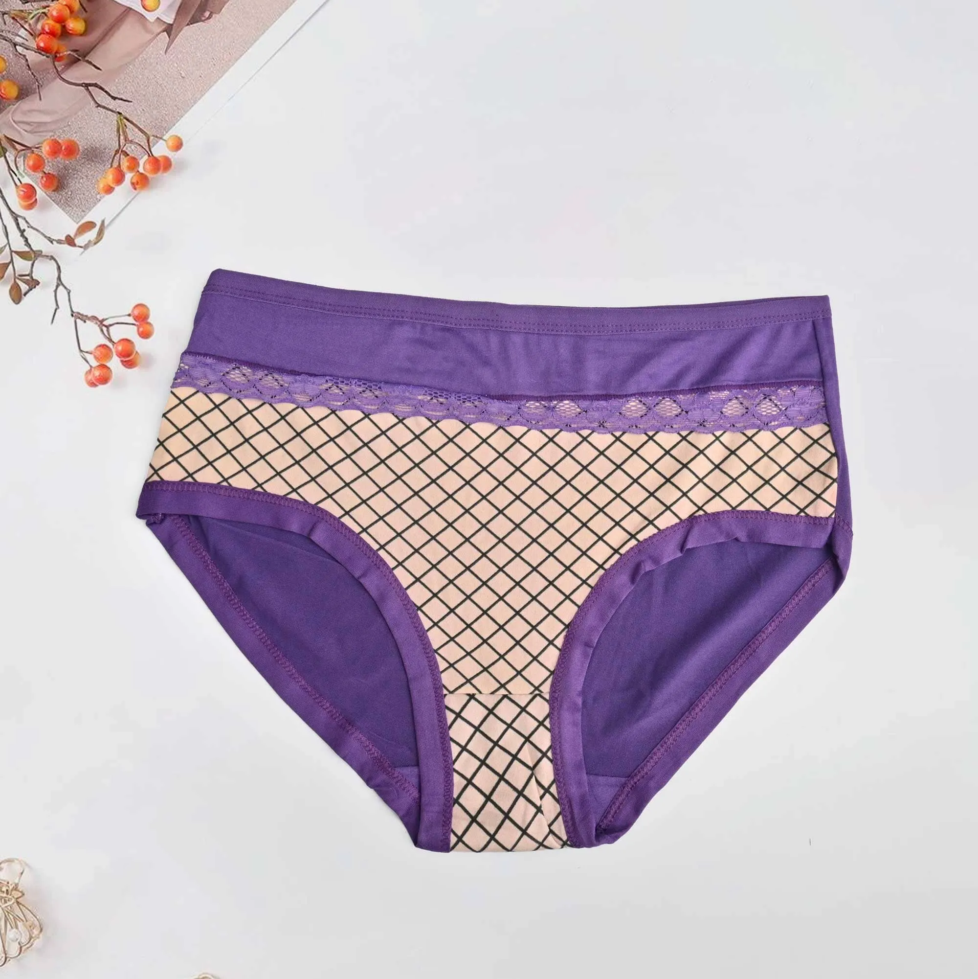 Shuifanxin Women's Lace Design Underwear Panties