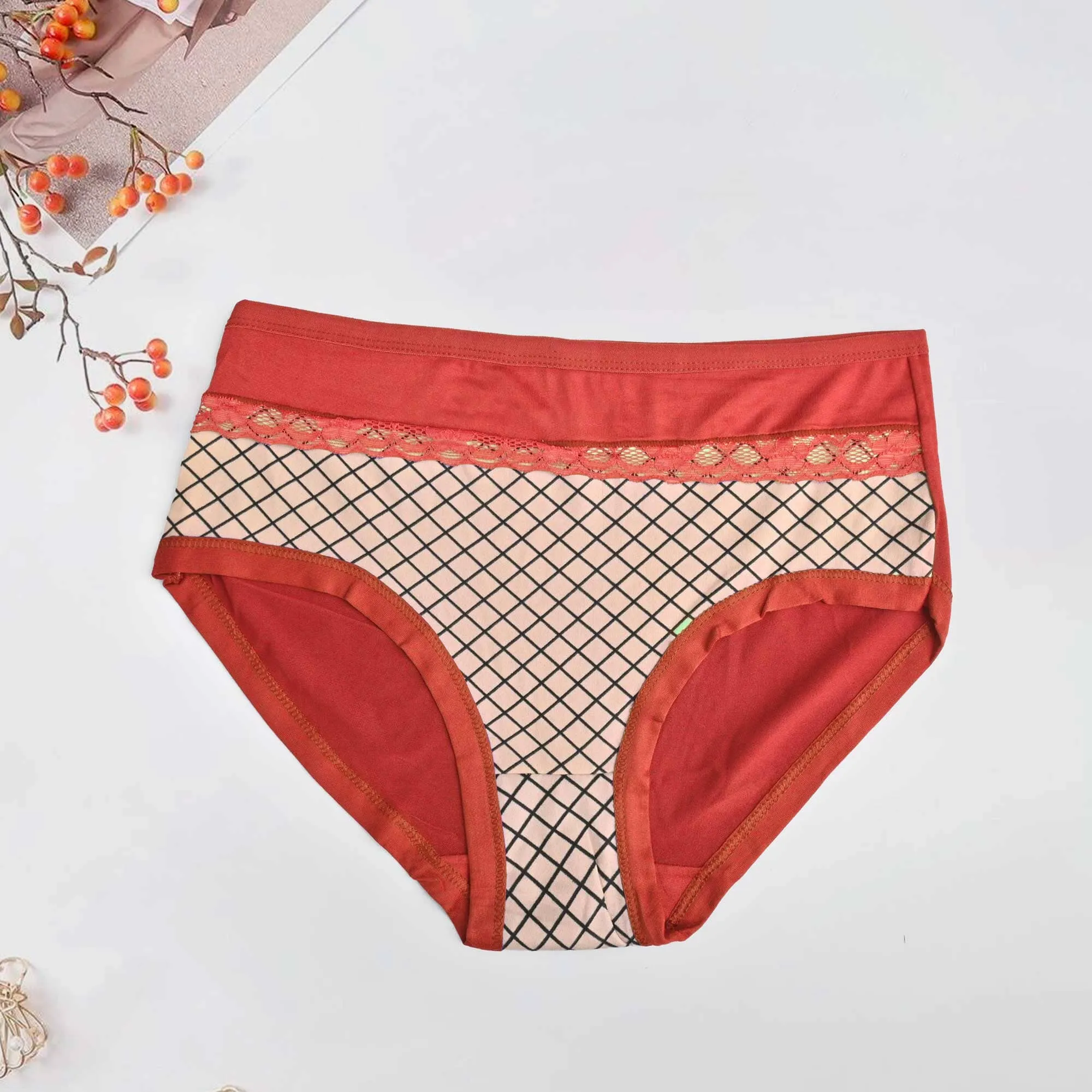 Shuifanxin Women's Lace Design Underwear Panties