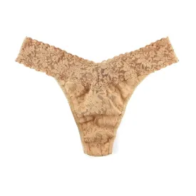 Signature Lace Original Rise Thong 4811 - Suntan